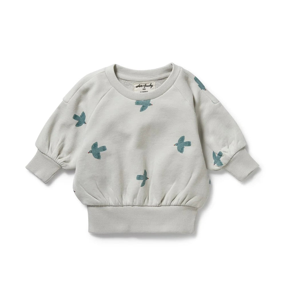Little Sparrow Organic Terry Sweat