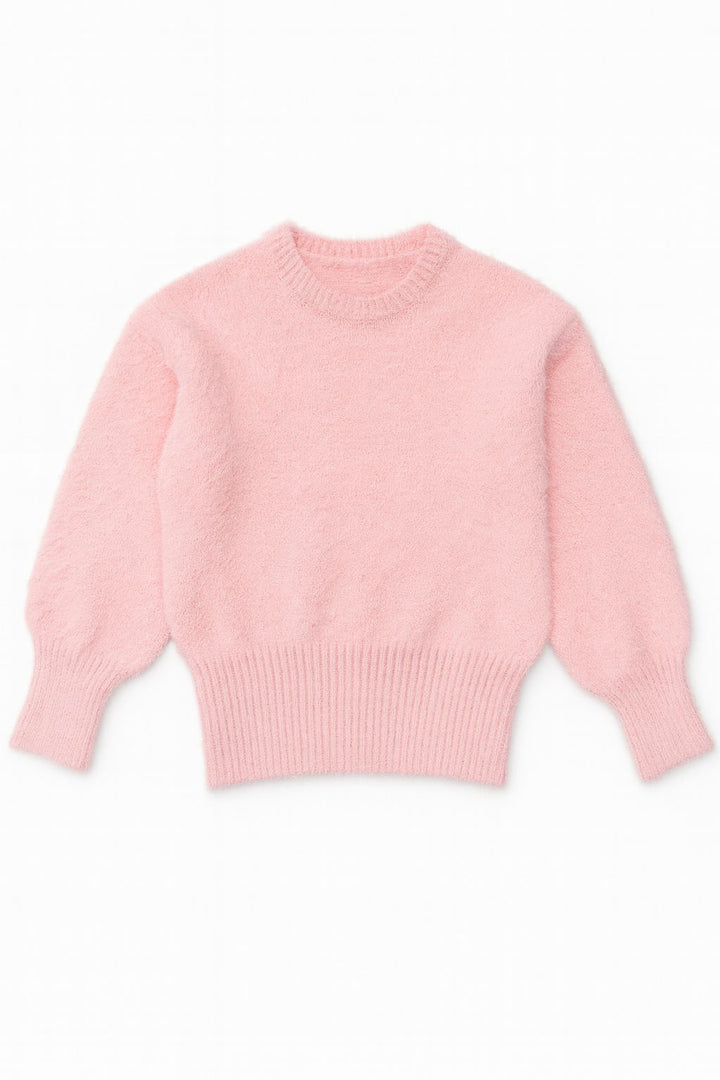 21-211C-Mohair Sweater-Pink