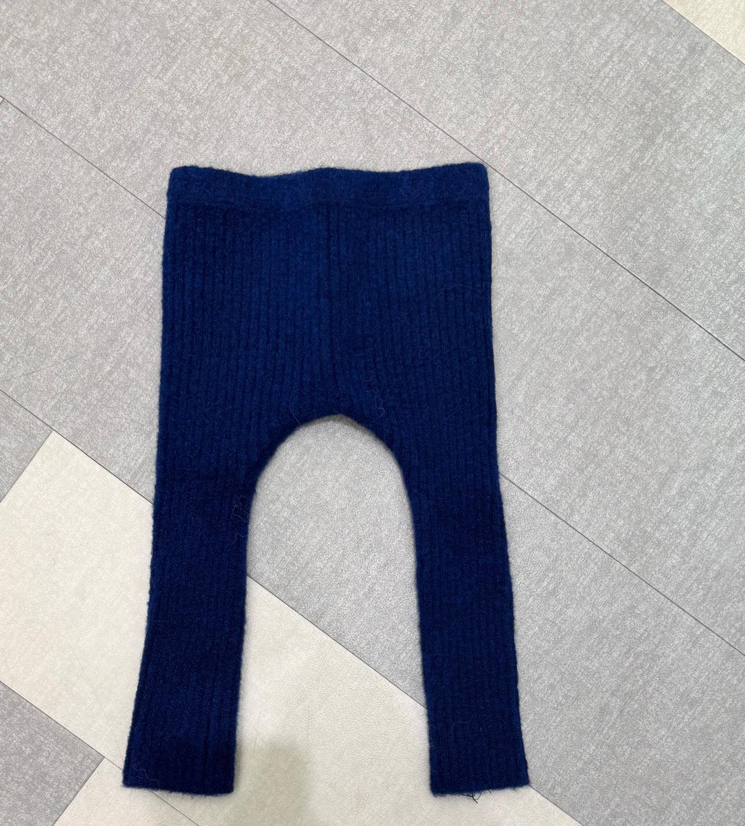 6064 BABY PANTS INUK RIBBED INDIGO