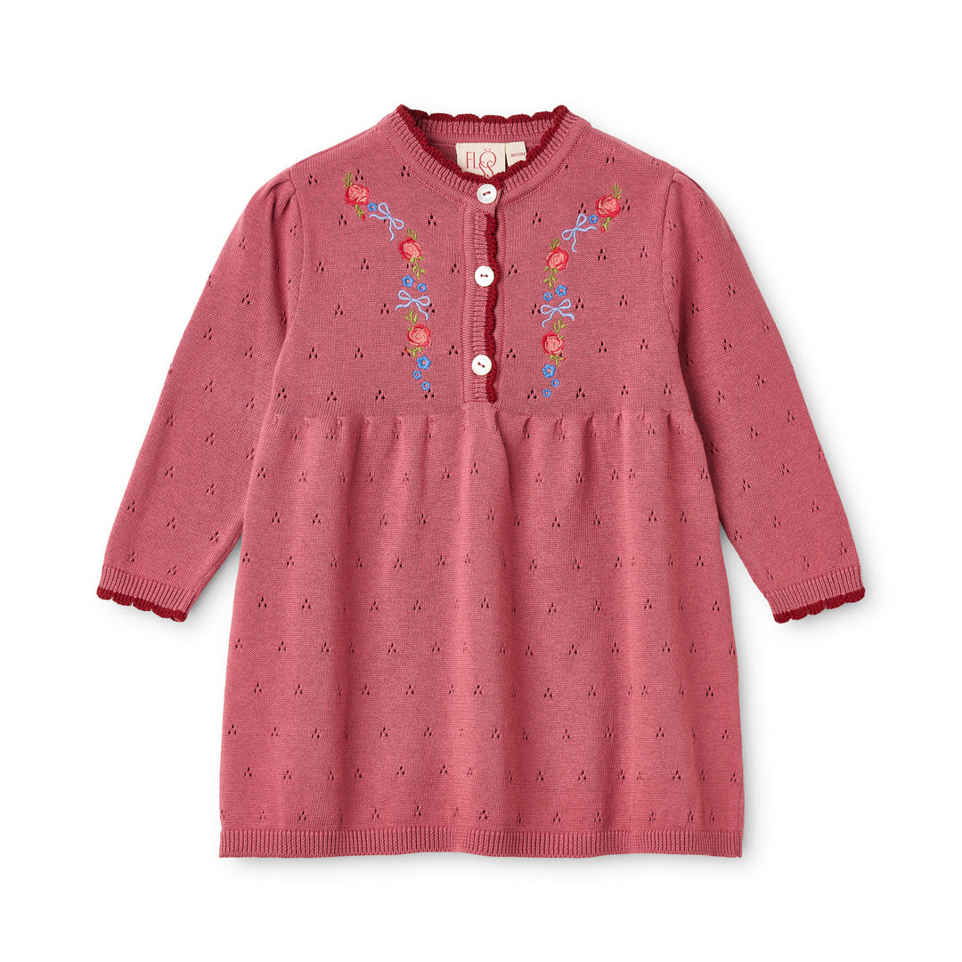 F11023-Willow Dress-Antique Rose