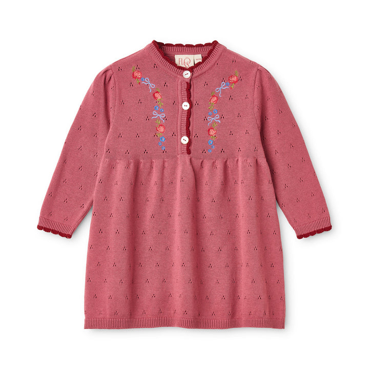 F11023-Willow Dress-Antique Rose