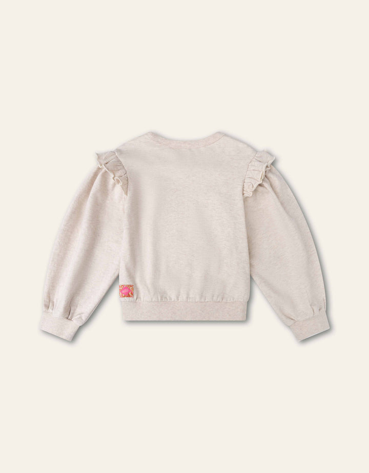 YF26GHJ210 BIRCH GIRLS HONETTE SWEATSHIRT OH LA LILY PATISSERIE