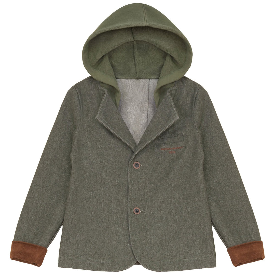 A2707GN GIRL HERITAGE BLAZER-Green