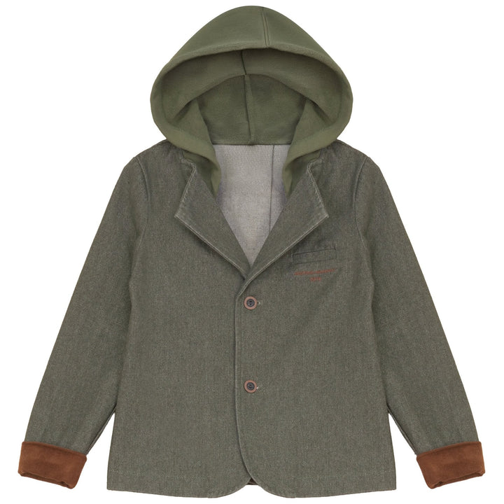 A2707GN GIRL HERITAGE BLAZER-Green