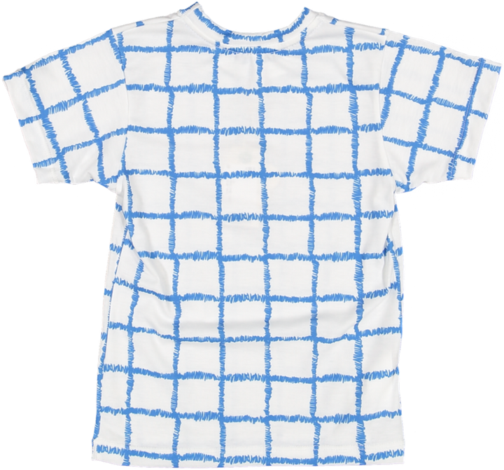 TS84-KIDS TSHIRT-Blue Lines