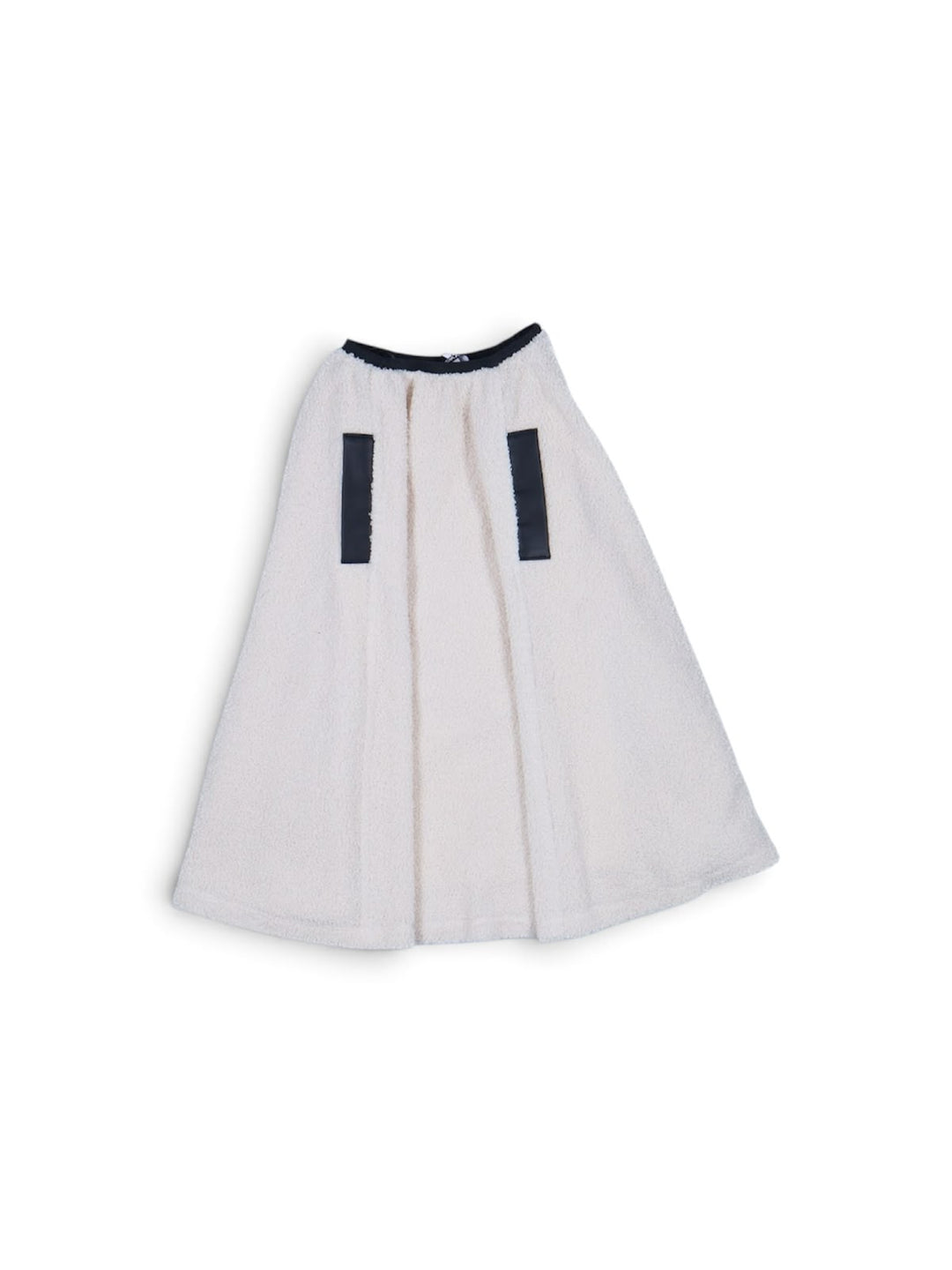 PUFFY CREAM SKIRT - WHITE