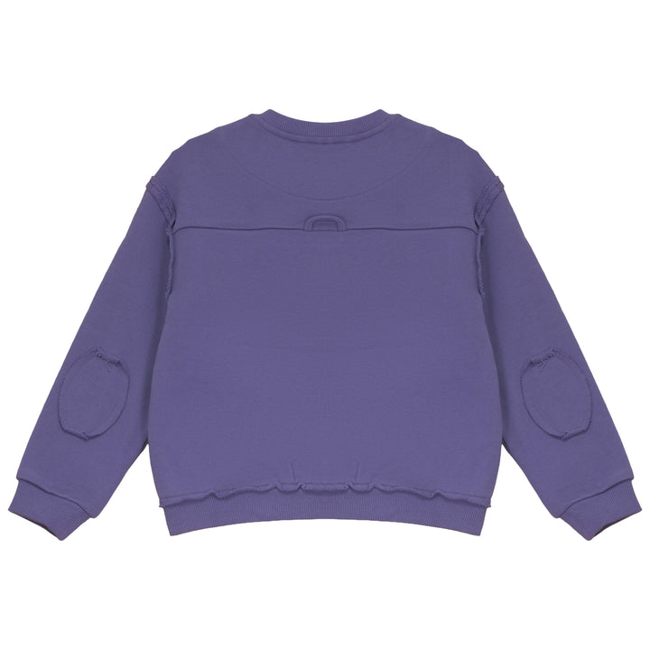 B2736PU GIRL SWEATSHIRT WITH embroidery