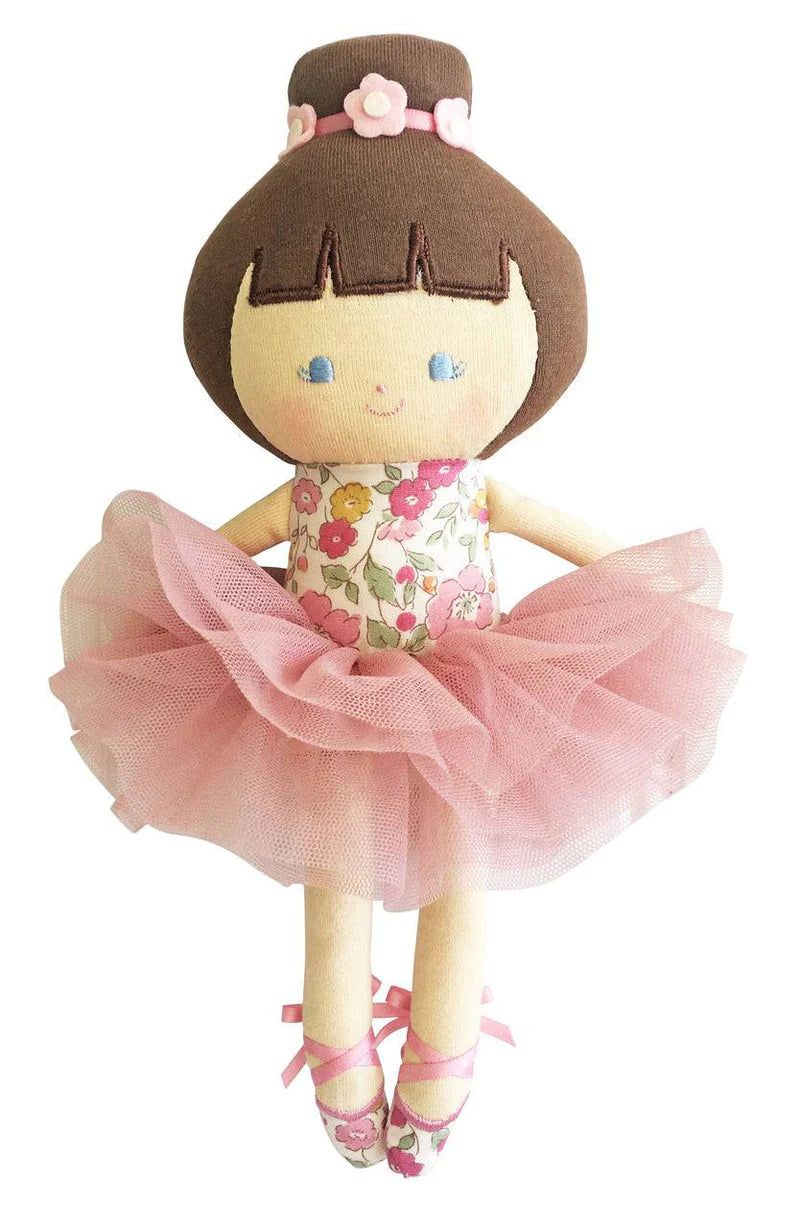 N9787RG - Baby Ballerina Doll 25cm - Rose Garden