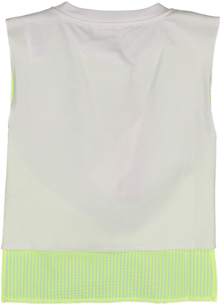 317 GIRL W-OUT/S C-NECK TOP BERTA 20