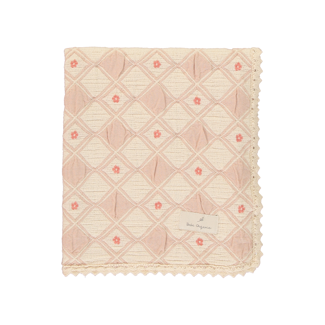 Blossom Blanket-Dusty Rose