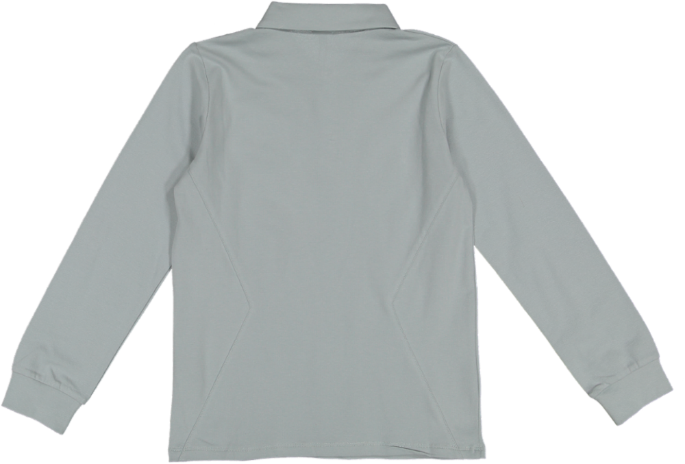 BTSS26011LP-Volleyball Club Long Sleeve Polo-Cloud Blue