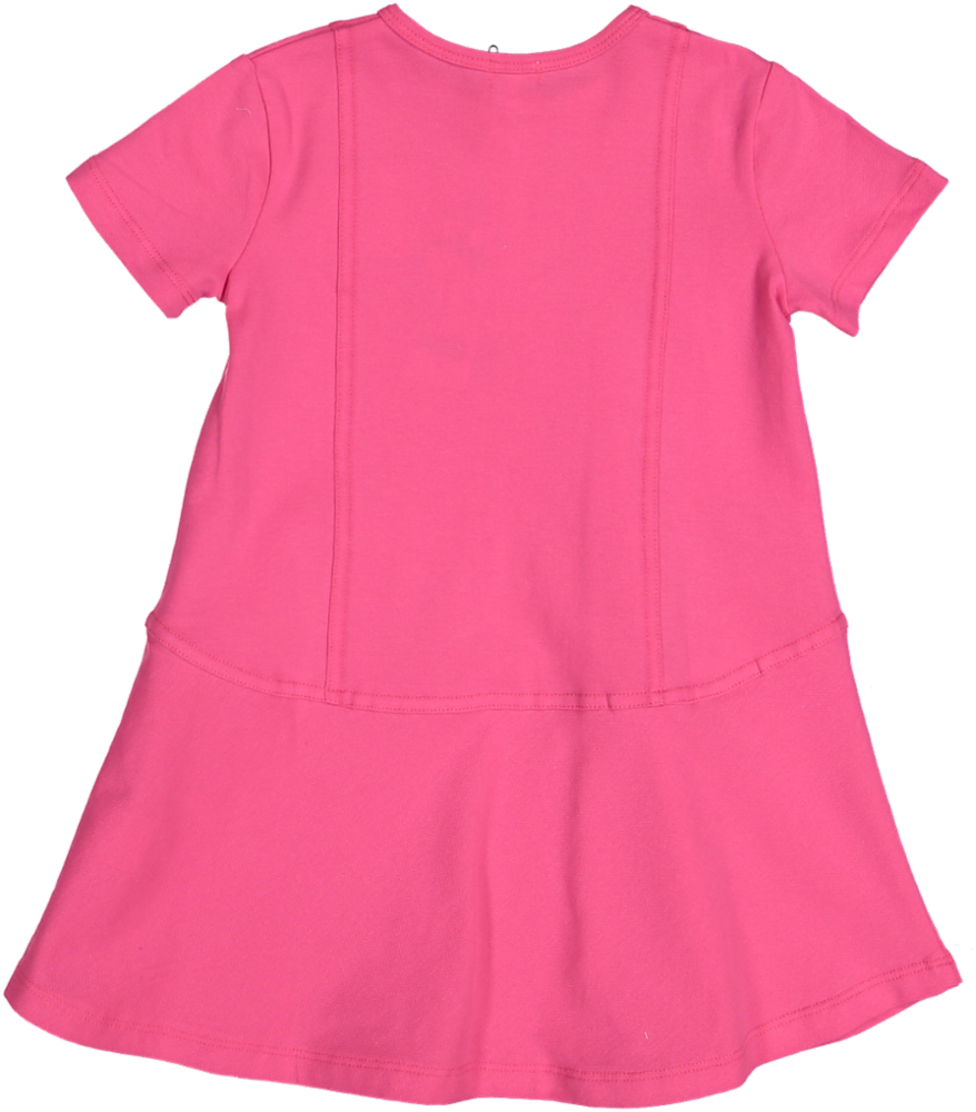 BTSS26011SSD-Volleyball Club Short Sleeve Dress-Hot Pink