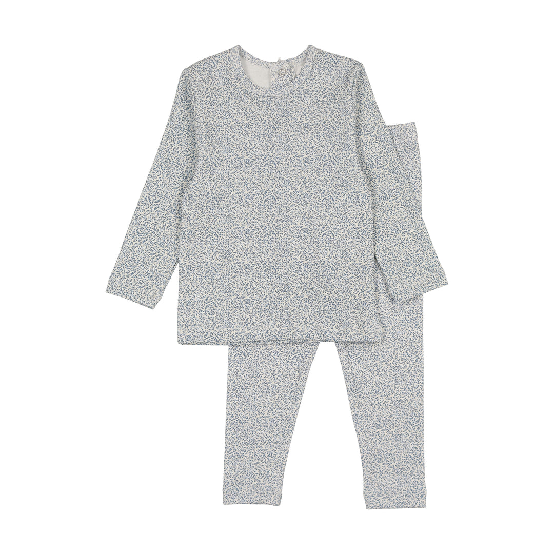 SP25013S-Liberty Bud Pajamas-Deep Blue