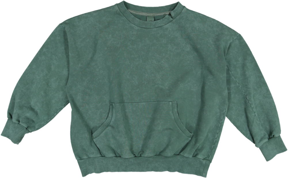 VINTAGE SWEATSHIRT-Green