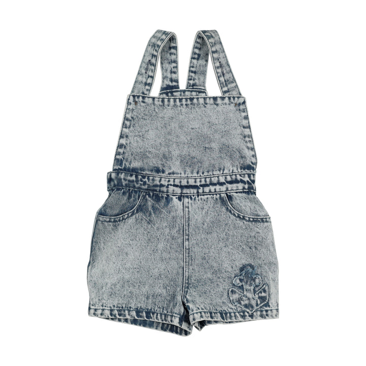 BTSS26025O-Jean Patch Overalls-Blue Denim/Anchor