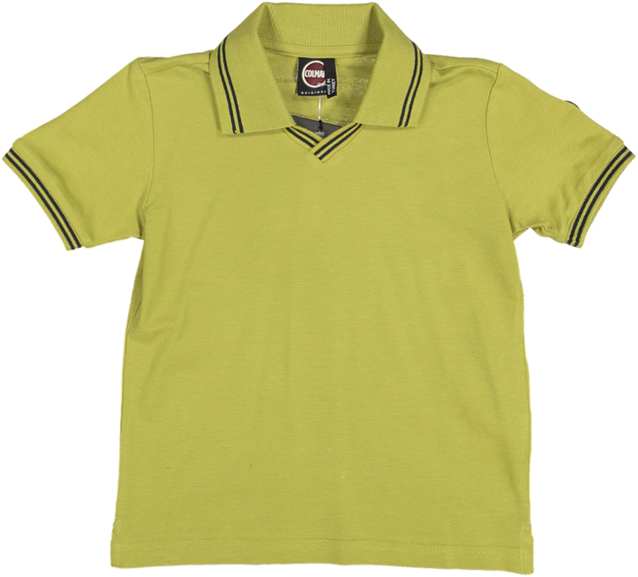 3572 - POLO WITH  LINES ON NECK AND STRIPES ON ARMHOLES - BEETLE NAVY BLUE