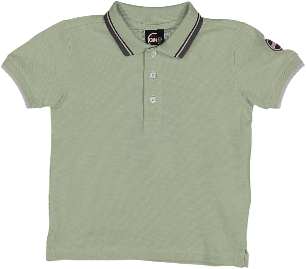 3598-COLORED NECK POLO-703