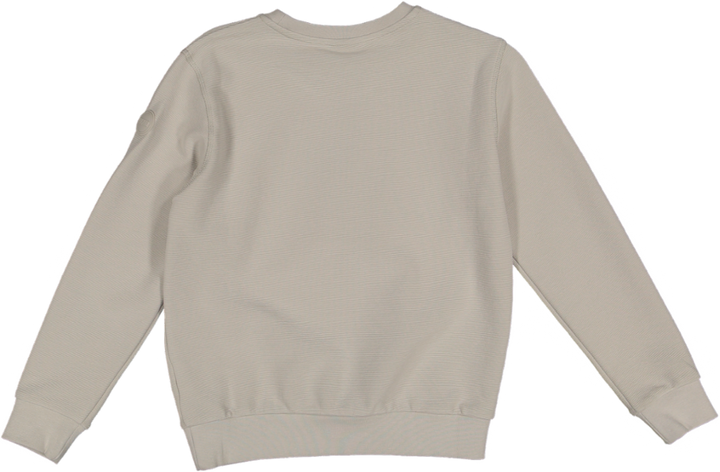 3697 OTTOMAN FABRIC CREW NECK SWEATSHIRT - HEMP