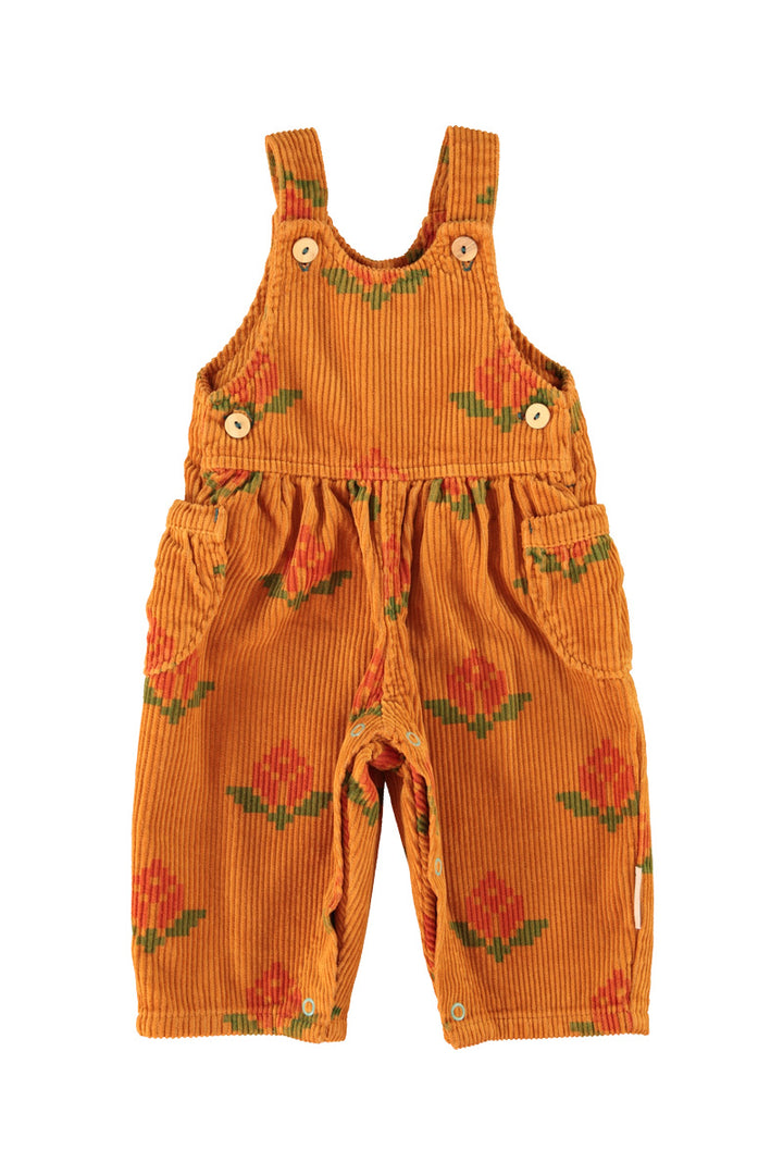 BM2606.B DUNGAREES - CAMEL W/ BIG FLOWERS