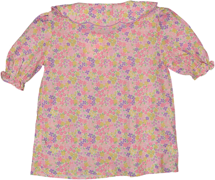 CAMELIA BLOUSE-EMMA FLORAL PURPLE