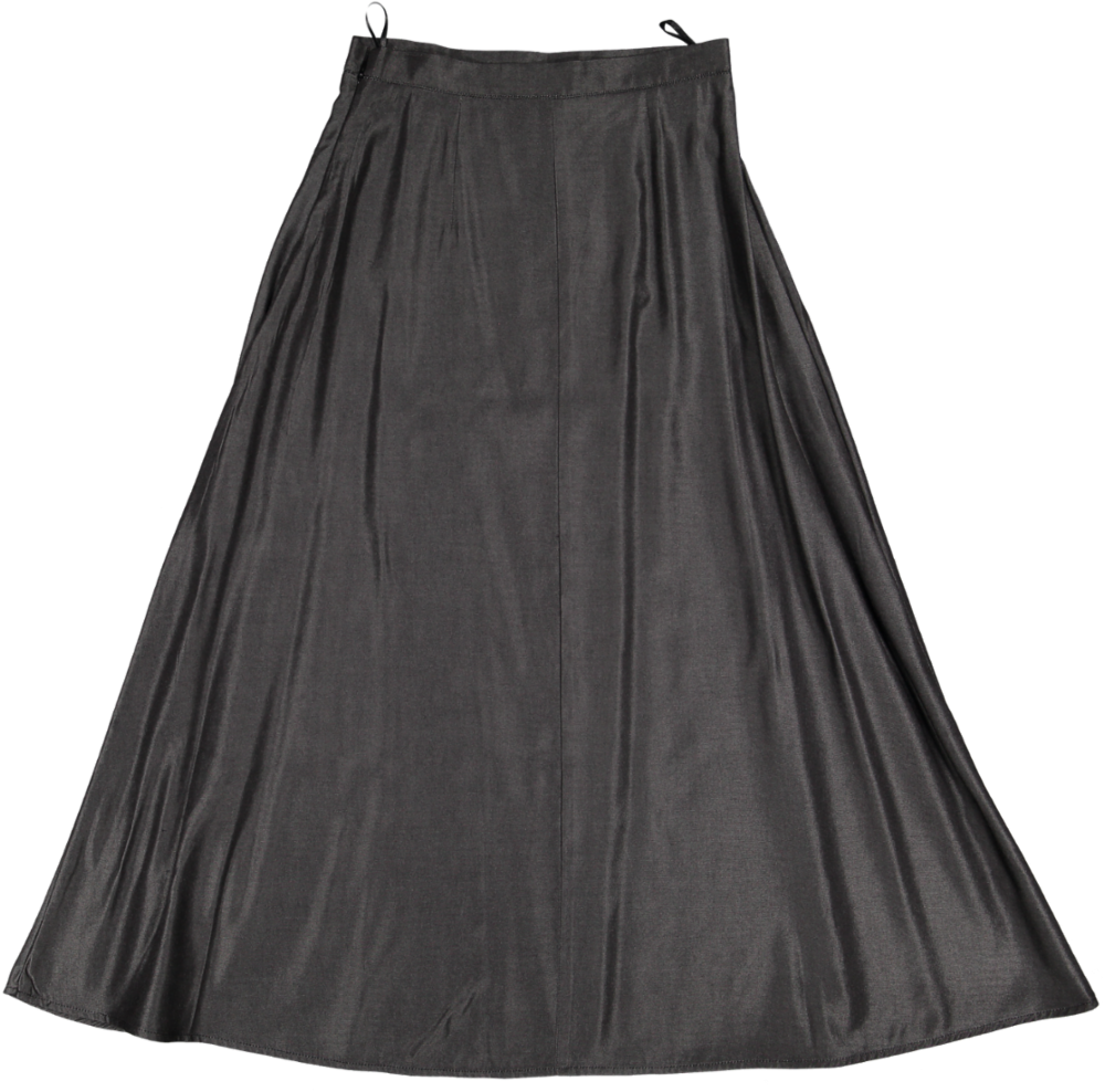 S26004S-SKIRT-BLACK DENIM