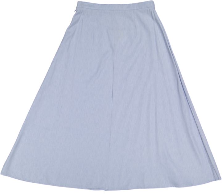S26004S-SKIRT-L BLUE DENIM