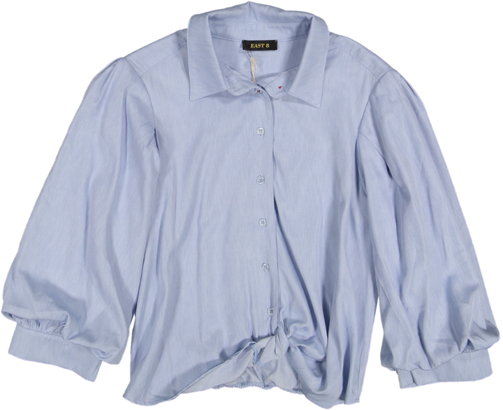 26S005B-TOP-BLUE DENIM