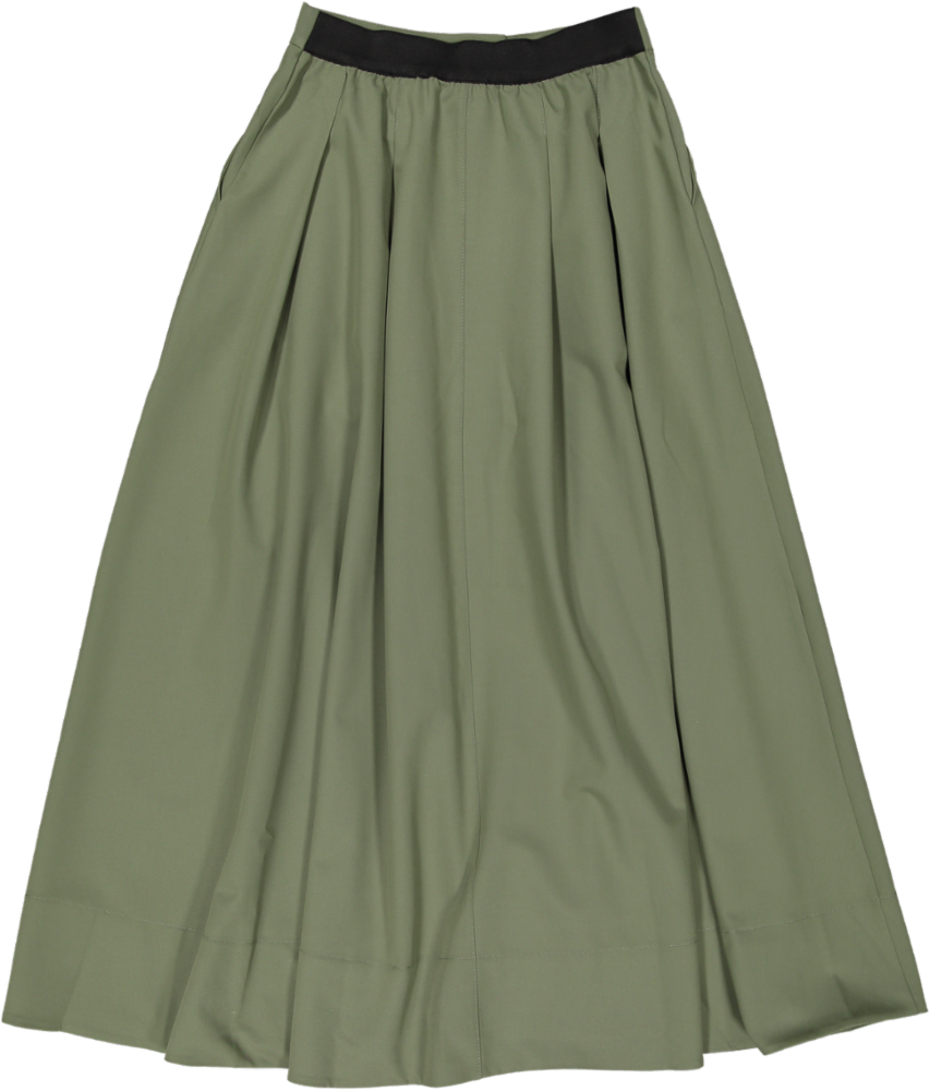 26S012S-SKIRT-KHAKI