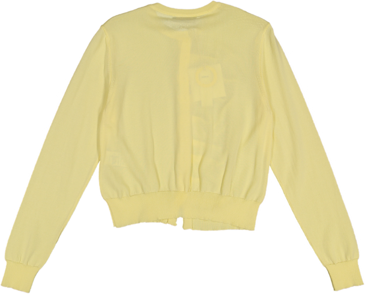 26S026K-KNIT-PALE YELLOW
