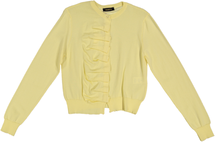 26S026K-KNIT-PALE YELLOW