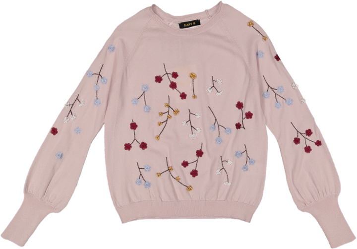 26S035K-KNIT TOP-MAUVE