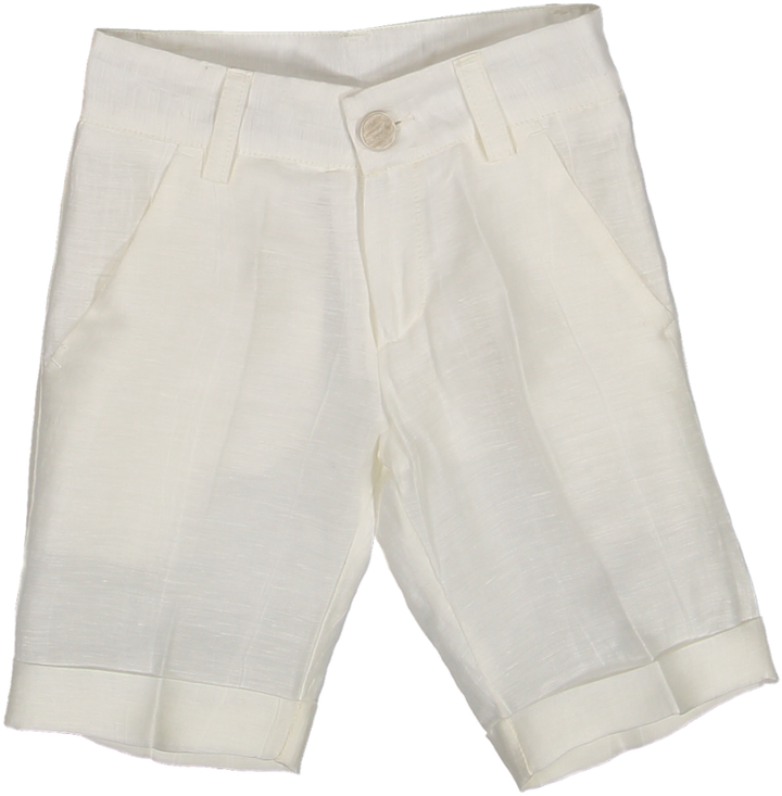 EBM5110-SHORTS-Bianco Natura