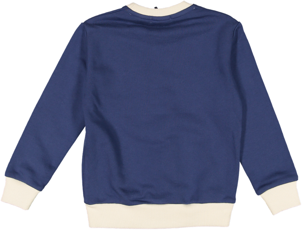 EFP8095-SWEAT TOP-Avion/milk