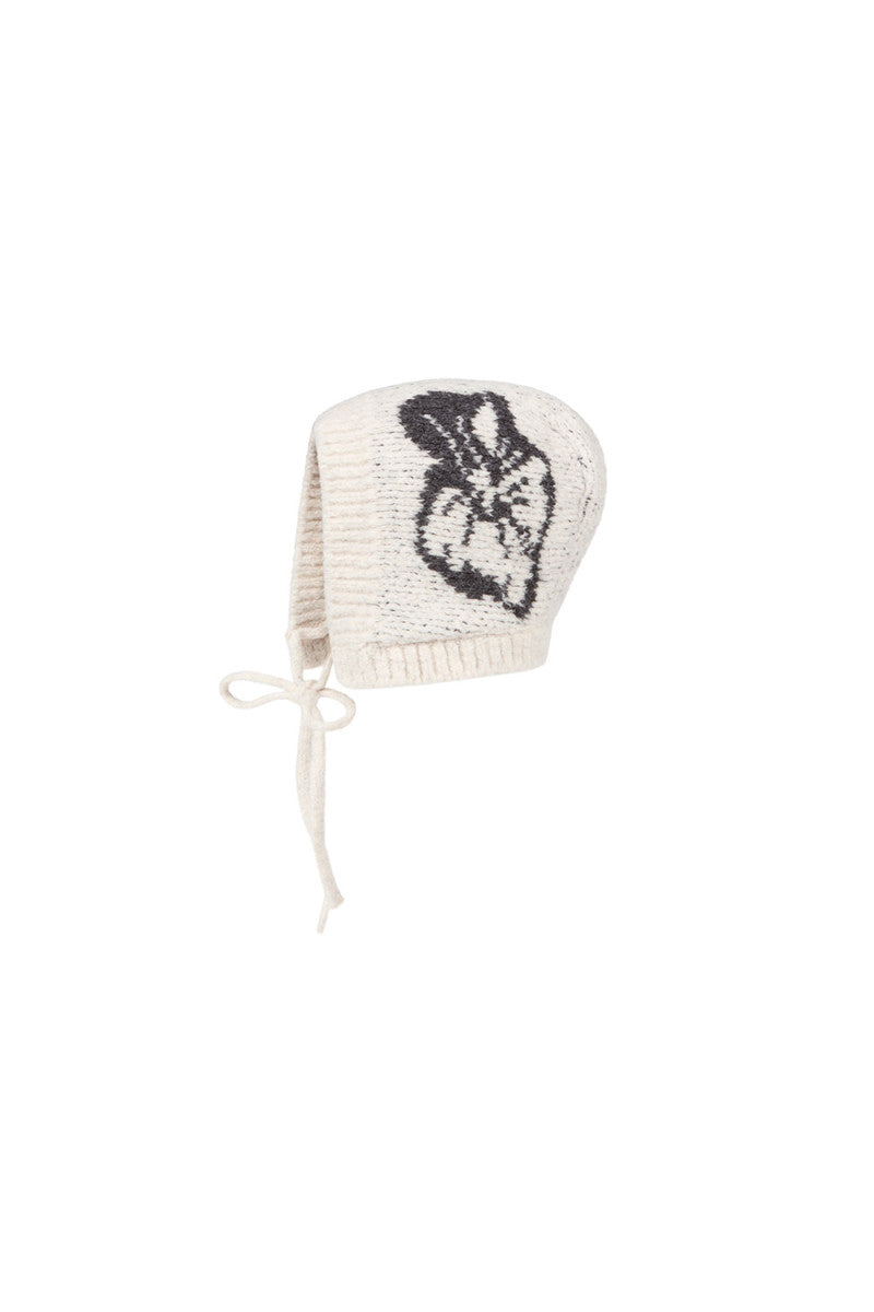 FLOWER TRICOT BONNET-Flower tricot A