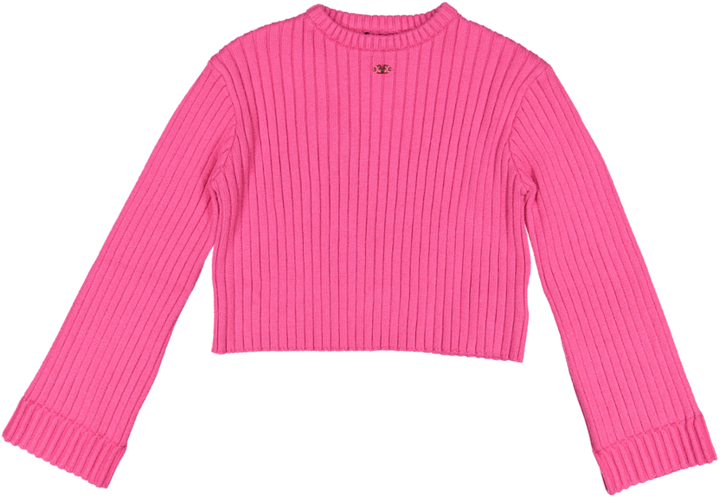 FJSW01953-SWEATER-FUSCIA