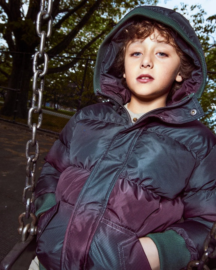 B0111-PUC0I2 Puffy Coat Hunter Wave