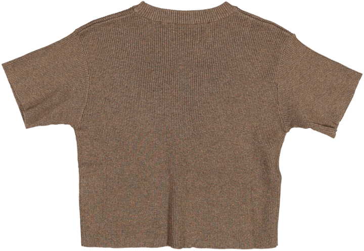 GS24003M-Fishing Club Rib Tee-Mud