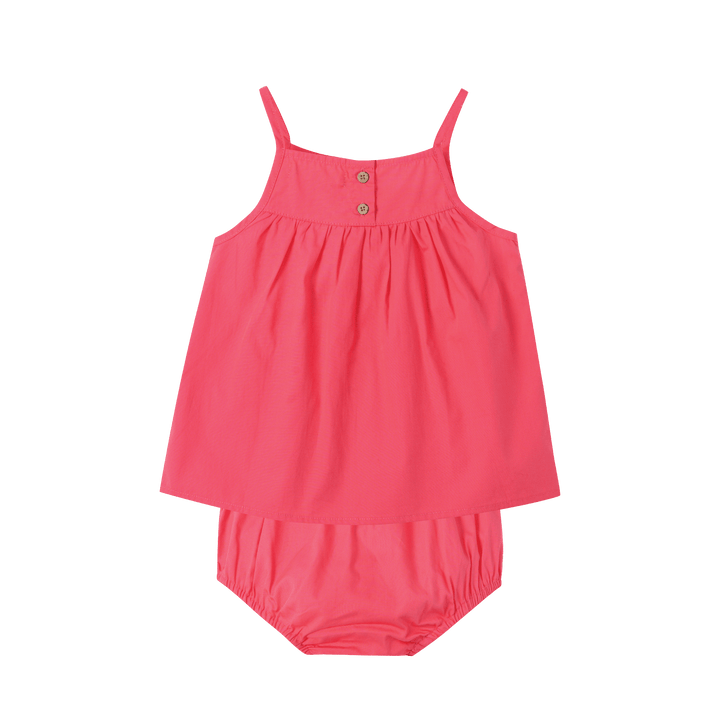 HIGH YOKE BLOOMER SET-WATERMELON