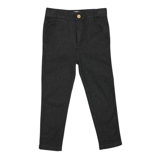 WEEKDAY PANTS-BLACK DENIM