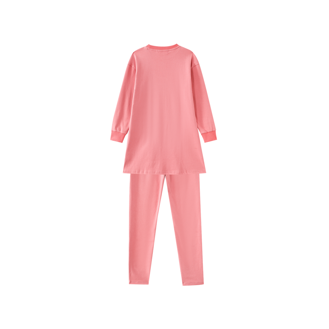 LITTLE BUNNY TUNIC SET-PINK