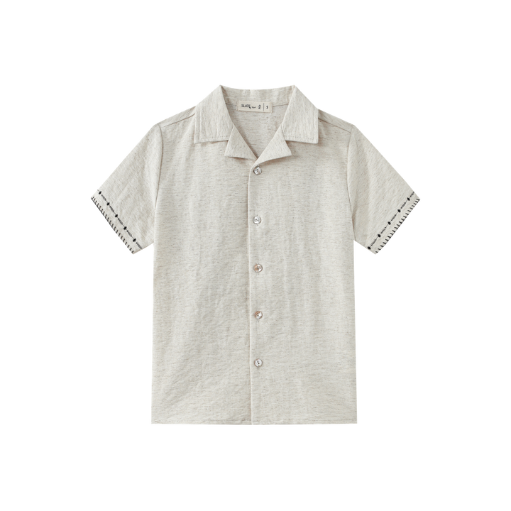 COLLARED SHIRT-STONE
