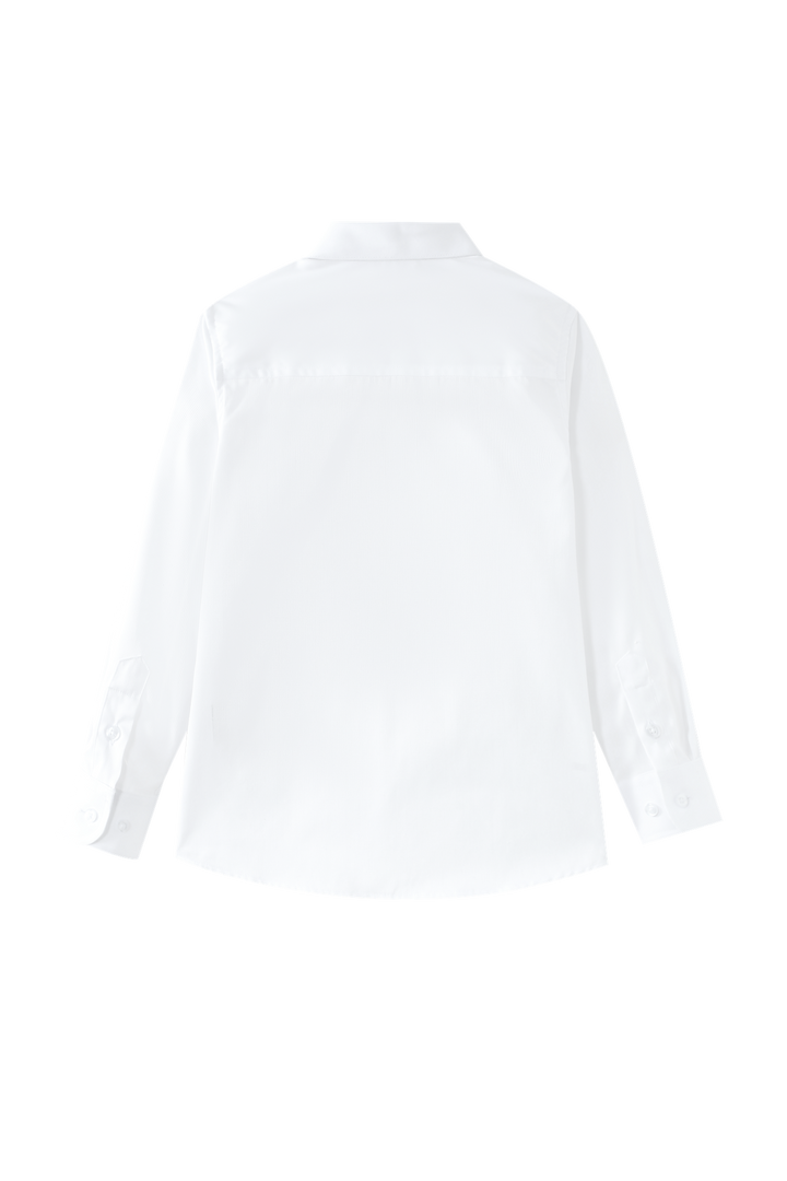 OXFORD SHIRT WITH POCKET-WHITE