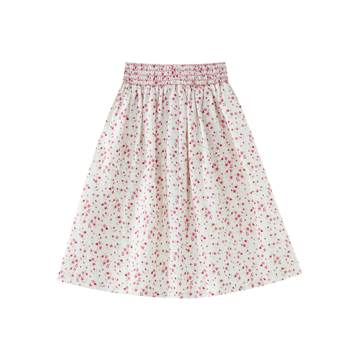 MIDI FLORAL SKIRT-FLORAL
