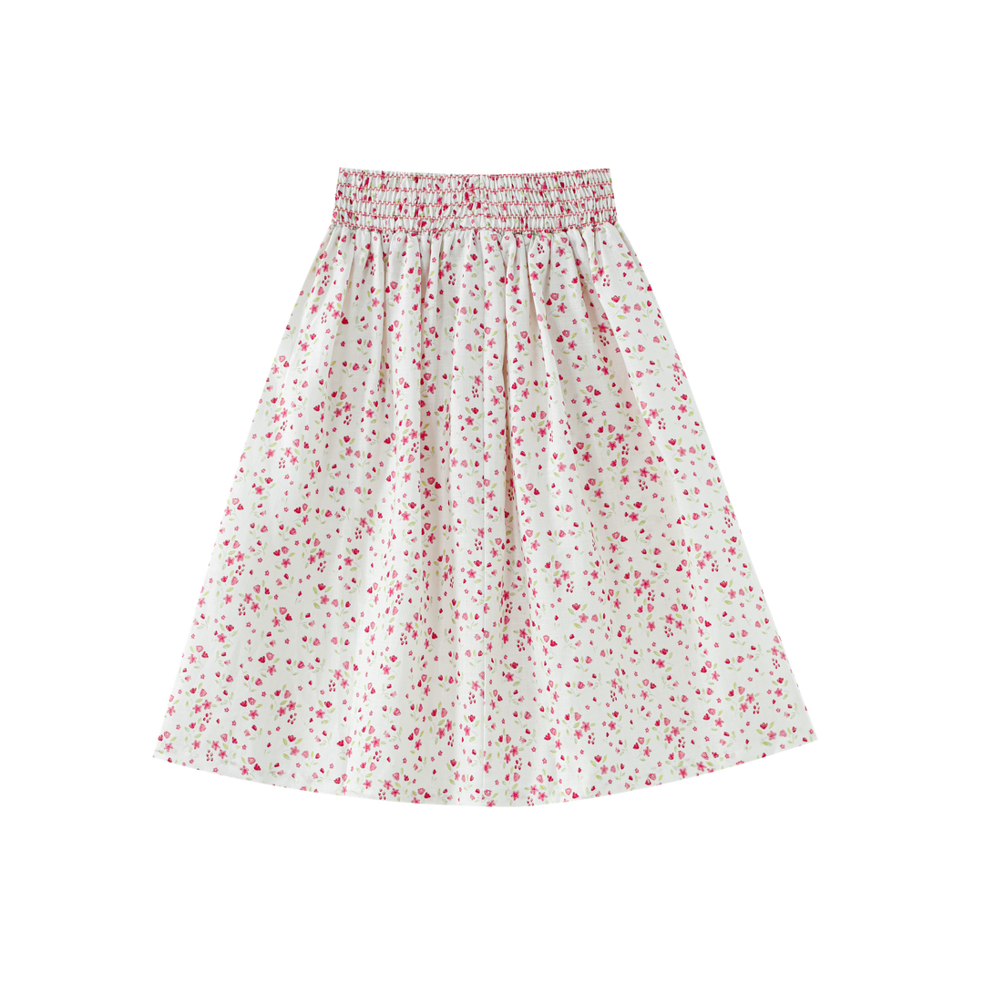 MIDI FLORAL SKIRT-FLORAL