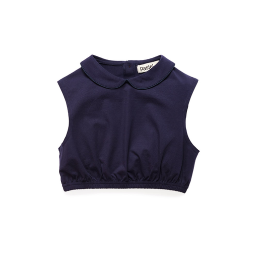 CROPPED PETER PAN NAVY