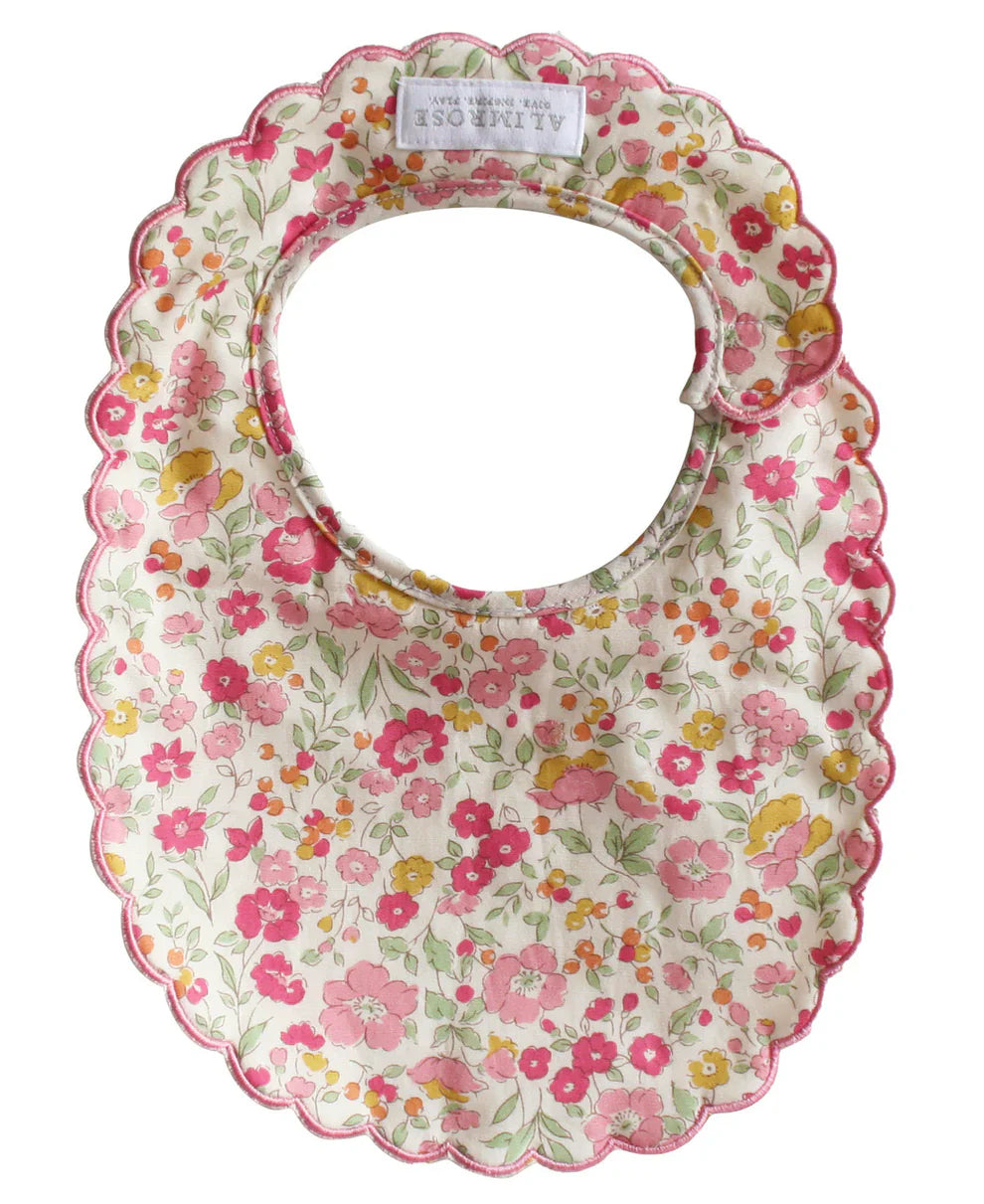 N5123RG - Scallop Bib Rose Garden
