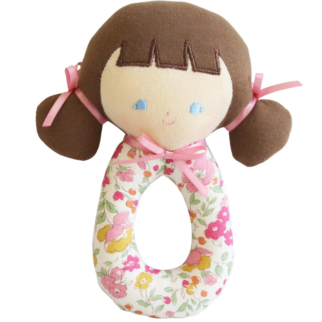 N9776RG - Audrey Grab Rattle Rose Garden