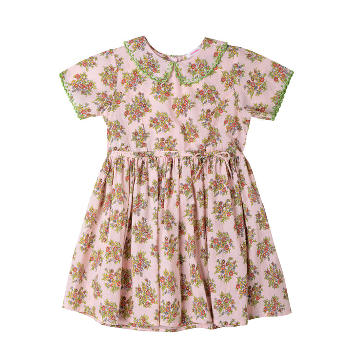 KEIKO DRESS-Jardin Blossom Pink