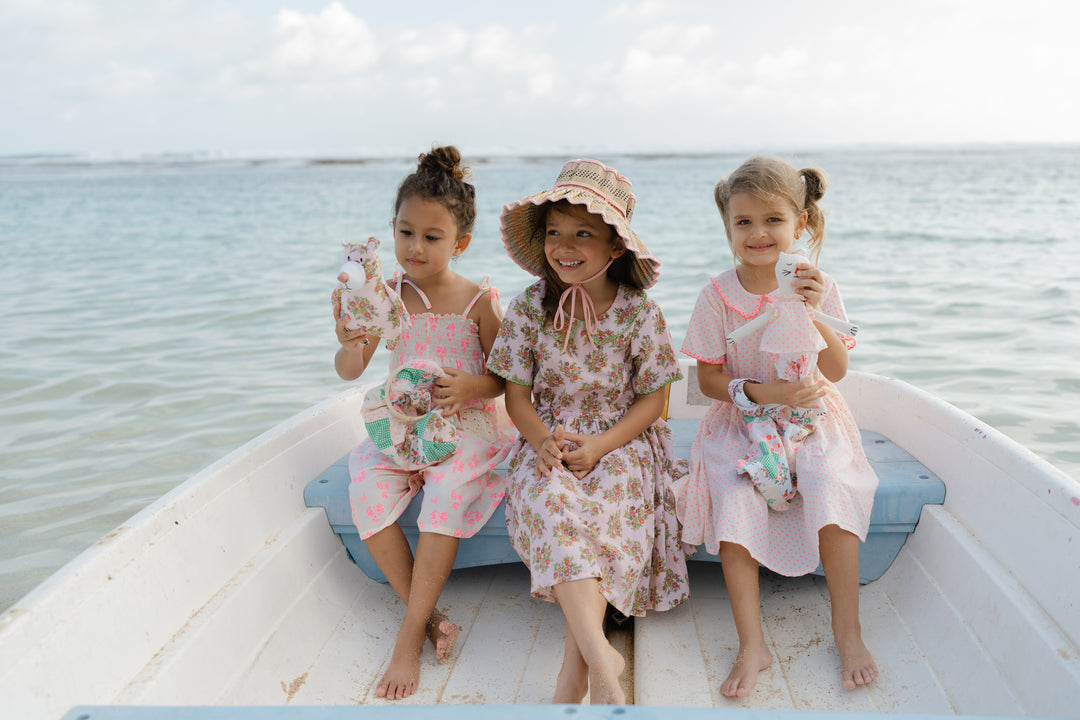 KEIKO DRESS-Jardin Blossom Pink