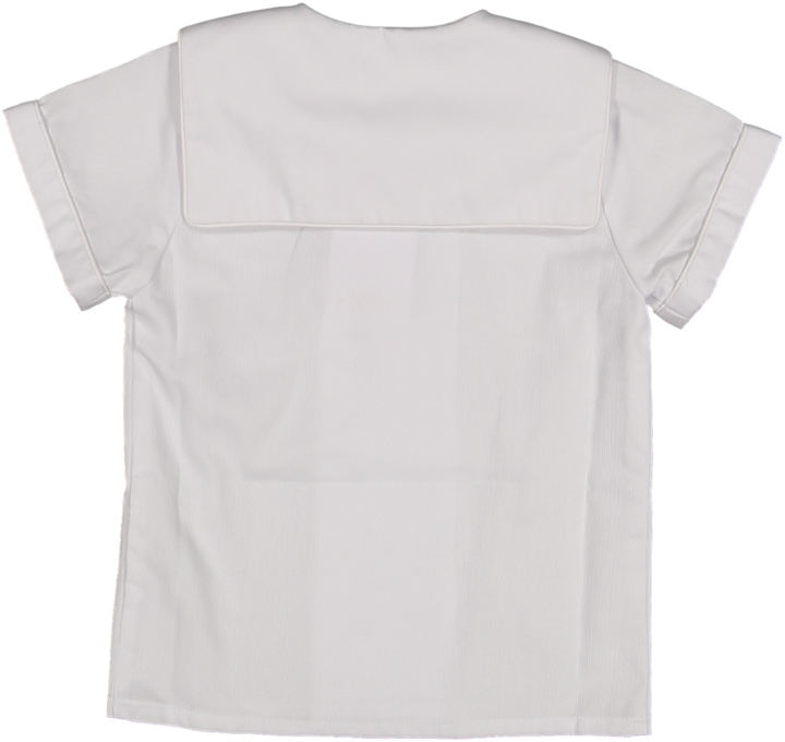 32252-TPQ02 SHIRTS - WHITE COTTON PIQUE